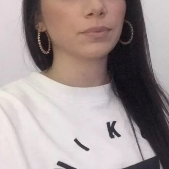 Hoop Earrings Golden Colored - Picture 2 of 6